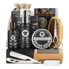 Kit De Crecimiento De Barba E, Potenciador Del Cabello Para