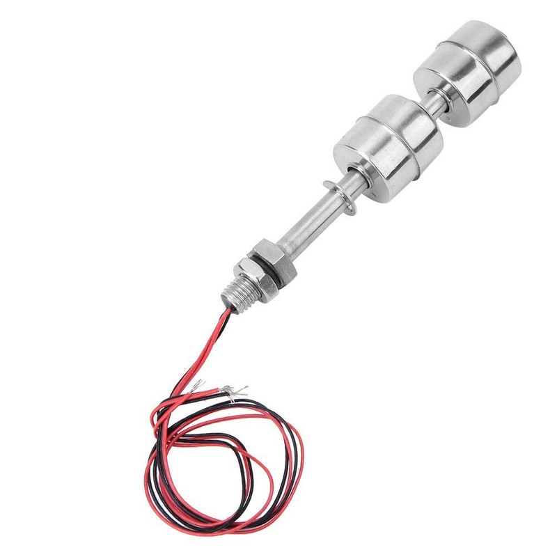 Float Switch, DC 0~110 V Stainless Steel Double Ball Float
