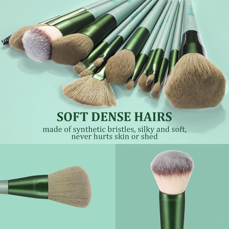 HEYMKGO Make Up Brush Makeup Brush Make Up Eyes Bristles