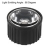 PATIKIL 8 Sets 20mm LED Lens 90 Degree with Plastic