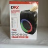QFX New QFX PBX-126 Portable Bluetooth Speaker with LED Party Lights 4” 3900watts