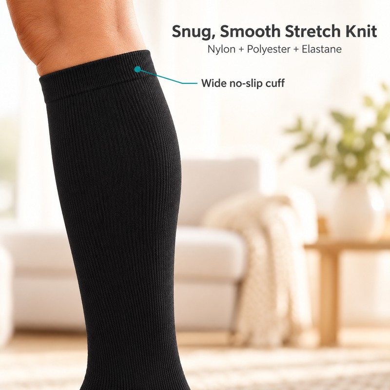 Knee High Compression Socks for Men & Women – 20-30