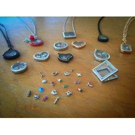 Drama Masks Floating Locket Charm