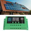 Solar Charge Controller PWM Panel Regulator Adjustable LCD Display 12V