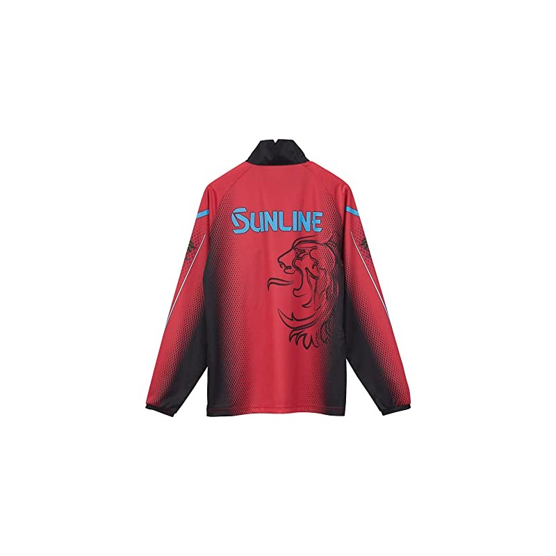 Sunline Prodry Long Sleeve Men's Fishing Gear, Red