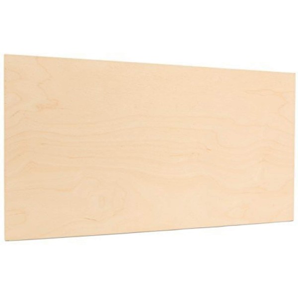 3 mm 1/8" x 12" x 24" Premium Baltic Birch Plywood Perfect for Laser, CNC Cutting and Wood Burning (20 Pack)