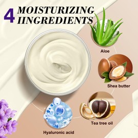 OLELON Magnesium Cream with Lavender & Natural Ingredients - Non-Greasy Body Lotion for Soothing Sore Muscles, Tired Feet & Hands - Fast Absorption for Day & Night Use