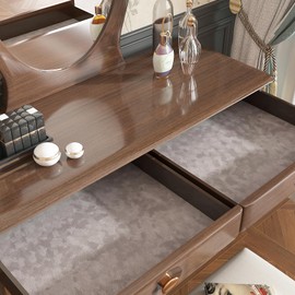 Stickyart Self Adhesive Gray Soft Felt Wallpaper Peel and Stick Modern Velvet Contact Paper Removable Grey Textured Velvet Fabric Wallpaper Felt Sheet Roll for Drawer Liner Office Wall Decor 24"x160"