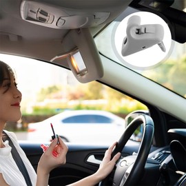 BESTYASH 2 Piezas Clip para Visera Solar Coche Resistente y Duradero Fijador Seguro para Visores Automotrices Instalación de Compatible con Hyundai