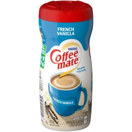 Nestle Coffee-Mate Powder French Vanilla, Coffee Whitener – 425g (15 oz)