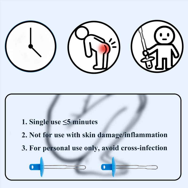Fecal Extraction Tool for Constipation Relief, Impacted Stool Removal Tool