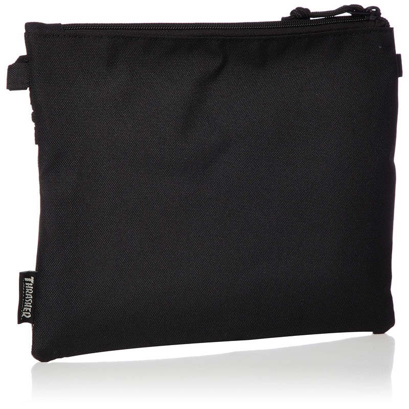 Slasher Sacoche Mini Shoulder Bag, Black/Pink