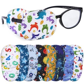 Hifot 12 Stück Augenpflaster Kinder,Amblyopia Kinder Korrektur orthoptischer Augenklappe Medizinisch für Schielens, Brille Cover Eye Patch für Lazy Eye Strabismus augenpflaster Vision Care