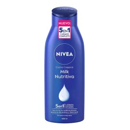 Crema Corporal Nivea Milk Nutritiva Humectante 400ml