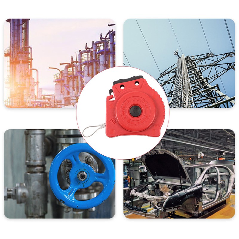 Lockout Tagout Cable Lock 2mm Stainless Steel LOTO Cable Lockout