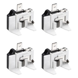 sourcing map 4pcs 1/2HP Refrigerator Overload Protector, 1 Pin Freezer Compressor Thermal Overload Protectors Replacement Part for Refrigerator Cooler