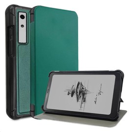 GIOPUEY Flip Case Compatible with Onyx Boox Palma/Kant 6.13, PU Leather Cover With Stand Function, 360° Protective - Green