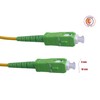 Elfcam® - 20m Cable Fibre Optique (jarretiere Optique) SC/APC a