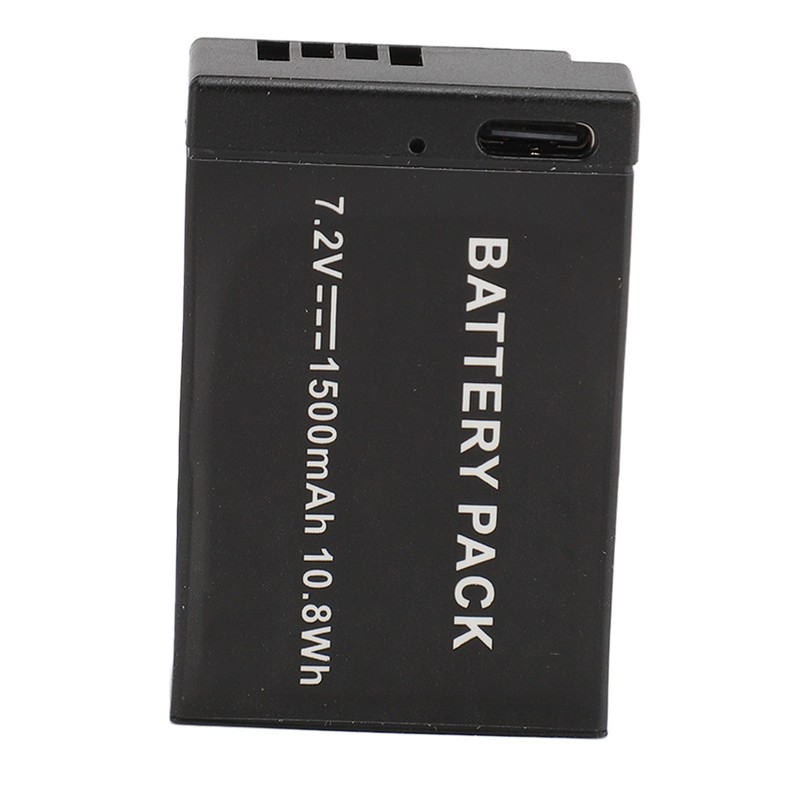 LP‑E17 Battery Pack 7.2V 1500mah Fast Charging Usb C Camera