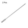 sourcing map 2pcs #1 Phillips Screwdriver Bit PH1 1/4" Hex