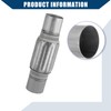 Hihaha Car Exhaust Flex Pipe/Inner for Car/Durable 2.25"x6"x10" / Silver