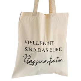 Geschenk für Lehrer | witziger Baumwollbeutel | Geschenkidee Abschied Lieblingslehrerin | Stoffbeutel Stofftasche für Lehrerin