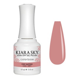 KIARA SKY Gel Polish | Soak-Off All In One 0.5 fl oz | G5012 Chic Happens (Mauve Rose Shade)