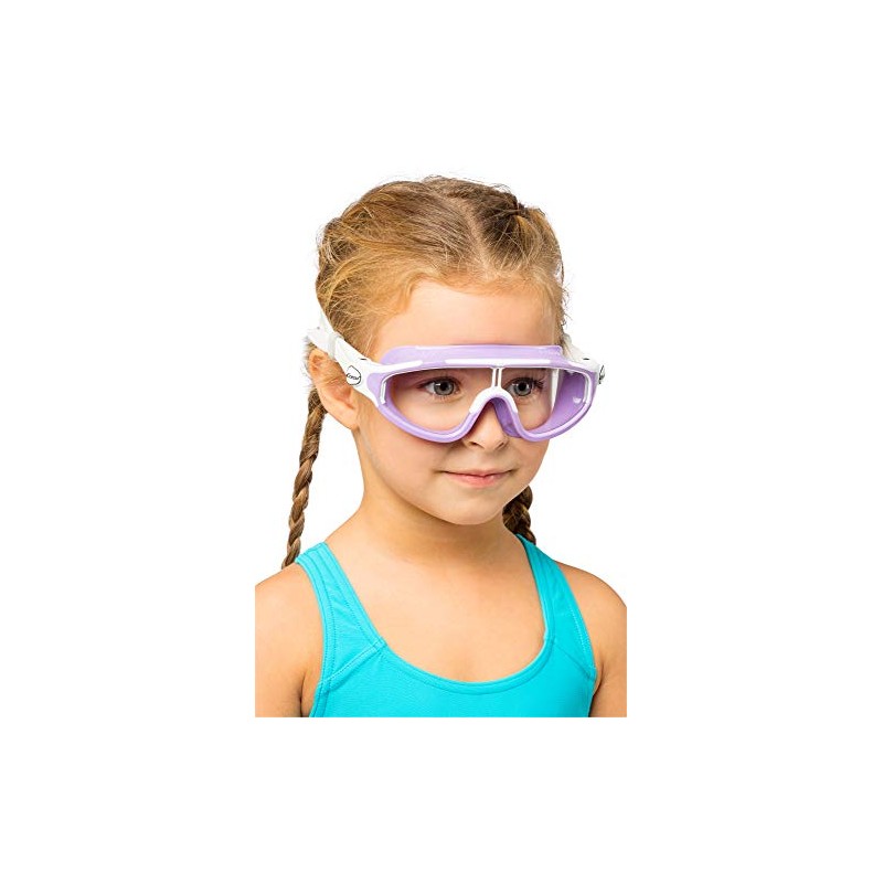 Cressi Wide View Swim Mask for Kids Aged 2, 3,