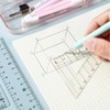 Protractor Triangle Ruler Set, Geometric Compass Set, Math Set, Set