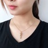 Chereda Affectionate Couple Hugging Pendant Necklace For Women Punk Style
