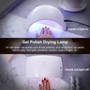 Professional Gel Polish Dryer UV LED Dual Light Sources Nail