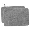 TOVINANNA 2pcs Portable Sauna Cushion Heat Insulation Mat Absorbent Diatomite