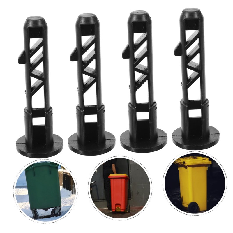 FUNOMOCYA 6pcs Plastic Trash Can Lid Hinge Pins Nylon Replacement