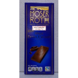 Moser Roth Privat German Chocolate Milk Extra Creamy 4.4oz 125g Bundle New - 2 Bars