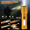 LIMALNICY Rechargeable Flashlights High Lumens 2000 Long Lasting, 4 Modes