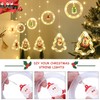 BLOOMWIN Christmas Lights, Fairy Lights, Window, Indoor, Ring and Christmas