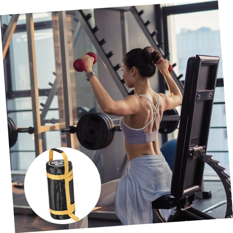 OHPHCALL Weight Training Bag Exercise Fitness Sandbag Workout Power Bag