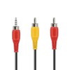 Meliif 1m AV Audio Video Output Cable, Yellow(Video Signal)/ Red(Audio