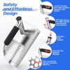 Sand Scoop for Metal Detecting, Anti Corrosion 304 Stainless Steel