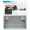 Dual-Pivot Retractable Truck Bed Ratchet Straps for Nissan Frontier, Multi-Angle