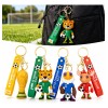 4pc 2026 Llaveros De La Mascota De Fútbol De La