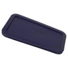 Pyrex 7214-PC Rectangle 4.8 Cup Storage Lid Cover Blue 4PK
