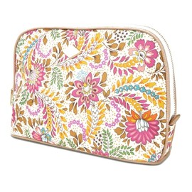 Oilily Adult Chiara Cosmetic Bag Whisper White, White (whisper white)