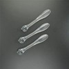 ccHuDE 20 Pcs Clear Acrylic Makeup Spoon Sticks Cosmetic Spatulas