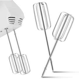 ABOOFAN Repuestos Para Batidora De Mano 2 Accesorios Batidores De Acero Inoxidable Para Huevos Y Mezcla De Masas Accesorio De Cocina Para Repostería Y Pan