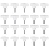 QUARKZMAN Pack of 20 Thumb Screws with T Wing Knobs,