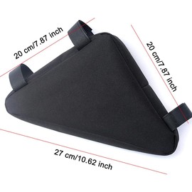 JJiaoLinin Bike Frame Triangle Bag,Cycling Waterproof Front Handlebar Bag Waterproof Bike Frame Bag Cycling Bicycle Frame Bag Bikepacking for Mountain Bike Bicycle Cycling