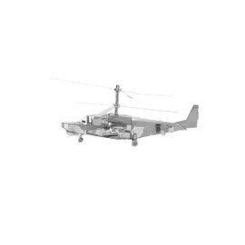Metal Zone KA-50 3D Metal Puzzle Helicopter Model Making Planes 3D Metal Puzzle Planes 3D Metal Puzzle for Adults 14.2 x 6.8 x 11.5 cm