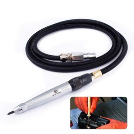 SI FANG Scribe and Engraving Pen Air Micro Die Grinder Kit for for Glass/Ceramics/Metal Sheet,Grinding Cutting Mini Pencil Pneumatic Polishing Engraving Tool