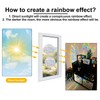 48PCS Round Window Stickers Prevent Birds from Hitting Windows, Bird